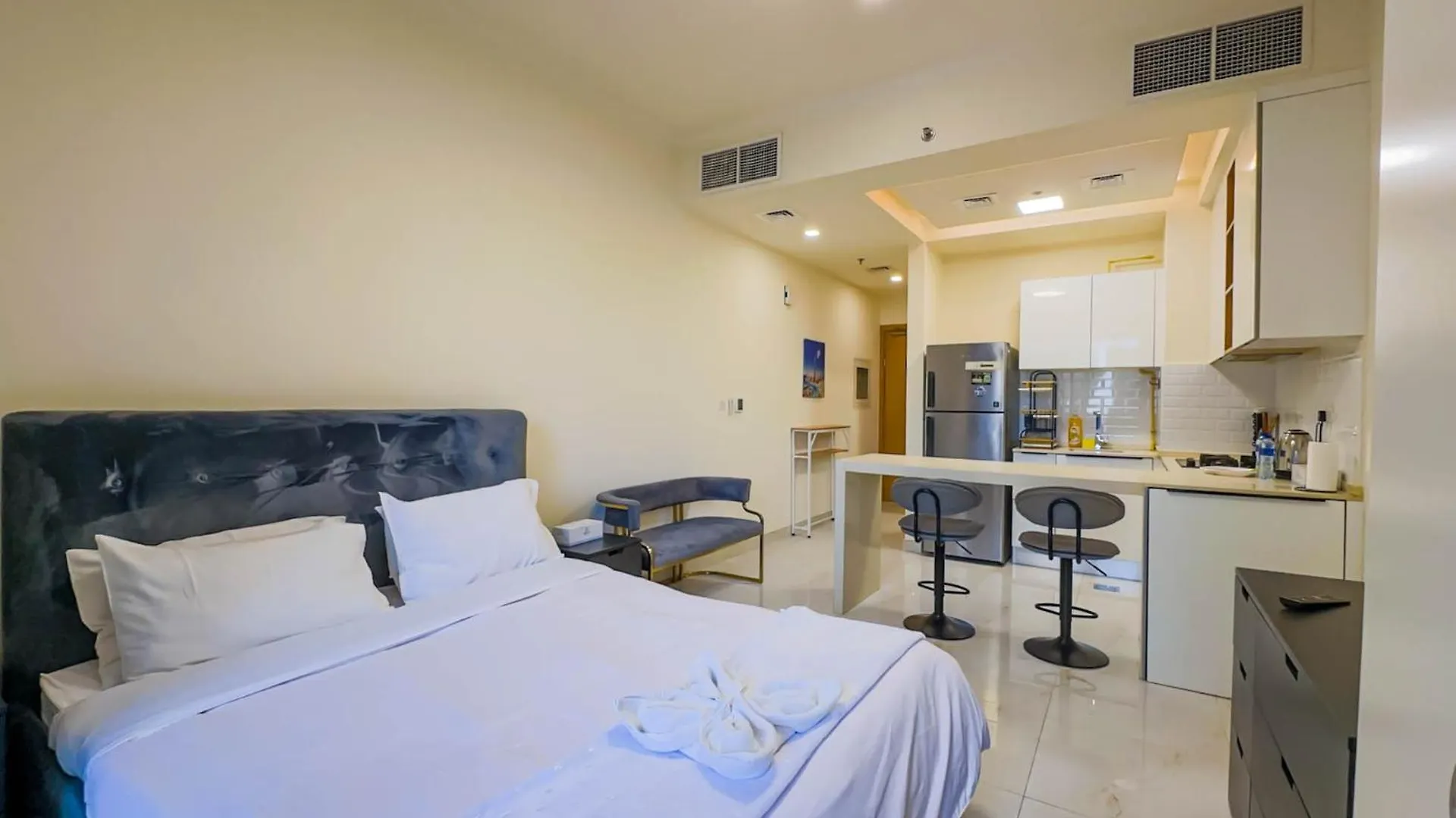 Naseem - Comfortable Studio Living In Dar Al Jawhara, Jvc دبي شقة